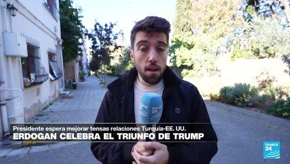 Informe desde Estambul: Recep Tayyip Erdogan felicitó a Trump por su reelección