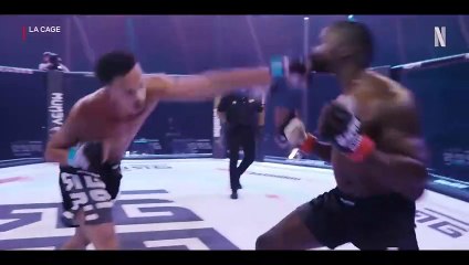 Bande-annonce de la série La Cage sur Netflix / Franck Gastambide raconte le stratagème mis en place pour avoir Jon Jones dans sa série de MMA, J'étais terrorisé"