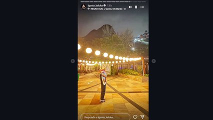 Wanda Nara y L- Gante en Río de Janeiro con Jamaica