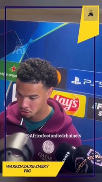 #LDCUEFA 🏆 #PSG 🔵🔴: Buteur ce soir contre l’Atletico MADRID ⚪🔴, Warren Zaïre Emery trouve injuste le manque d’efficacité offensive de son ÉQUIPE ! ⚽🔥