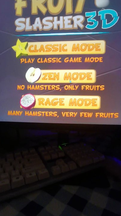 Bubico Played Fruit slasher 3D Unity 3D game part 2