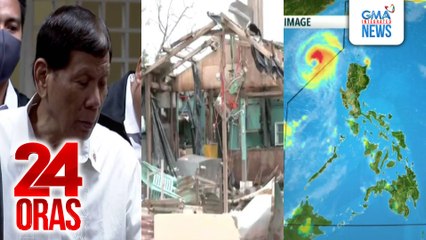 24 Oras: (Part 2) Bagyong Marce, nakalabas na ng PAR pero bagong LPA naman ang papasok; Lagay ng mga taga-Cagayan na hinagupit ng bagyo; Pagdinig ng Kamara sa EJK cases, atbp.