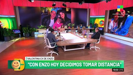 Valentina Cervantes habló sobre su separación de Enzo Fernández