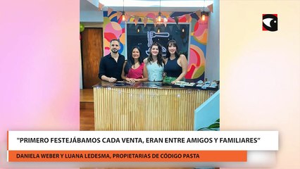 "La primera inversora de Código Pasta fue mi mamá; nos prestó 5.000 pesos y con eso nos largamos"