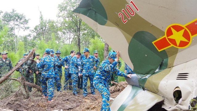 Hiện trường phát hiện máy bay Yak – 130 rơi: Không có dấu hiệu cháy nổ