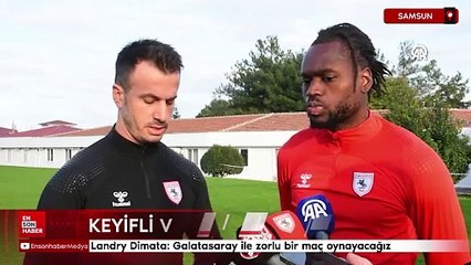 Landry Dimata: Galatasaray ile zorlu bir maç oynayacağız