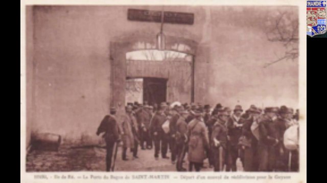 condamnés de courtomer aux bagne de cayenne maroni