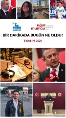 Bir dakikada bugün ne oldu?