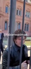 El mensaje de Javier Milei para los trabajadores de Aerolíneas Argentinas