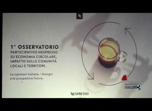 Sostenibilità, presentato da Nespresso Italiana ed Swg primo Osservatorio su economia circolare