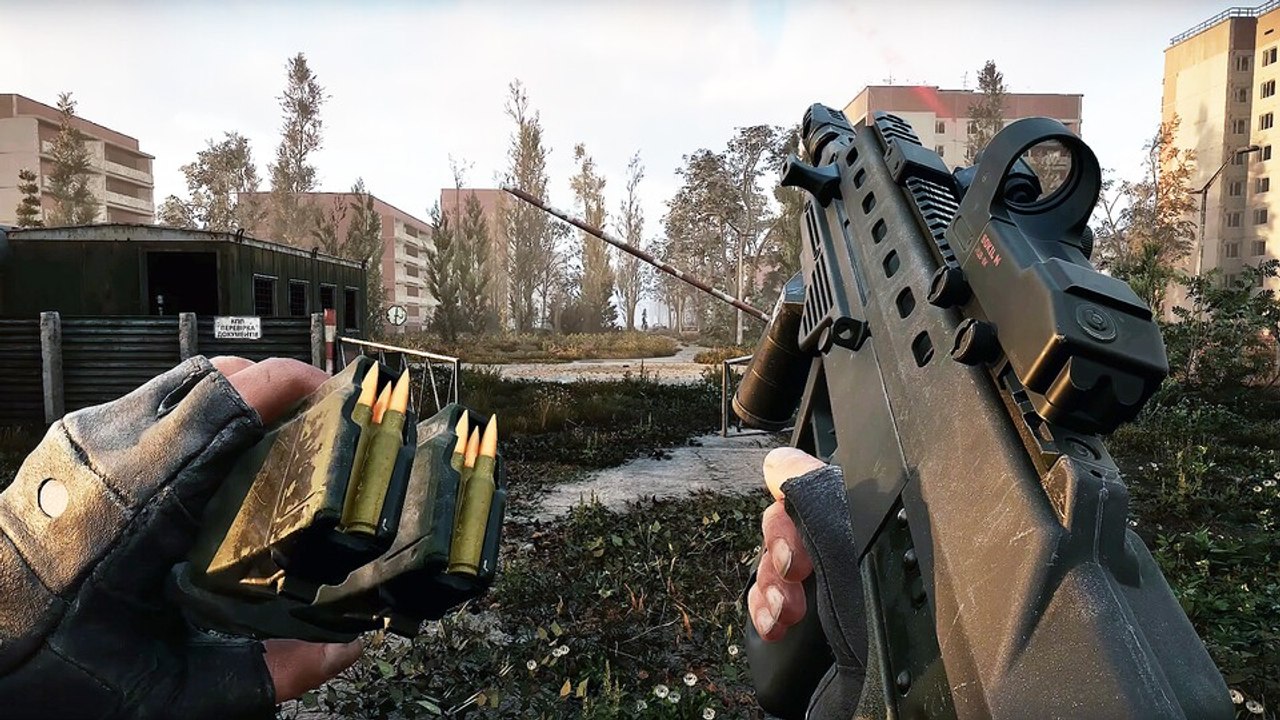 Stalker 2 warnt im Trailer: Wer sich nicht mit dem komplexen Waffensystem auskennt, bekommt Probleme