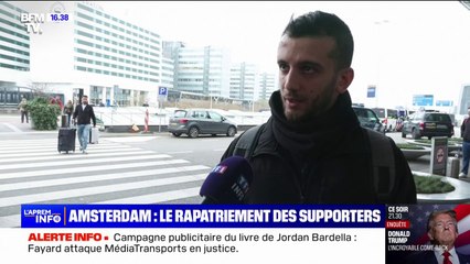 "Ils se sont jetés sur moi": Un supporter israélien du Maccabi Tel-Aviv témoigne de l'agression qu'il a subi à Amsterdam