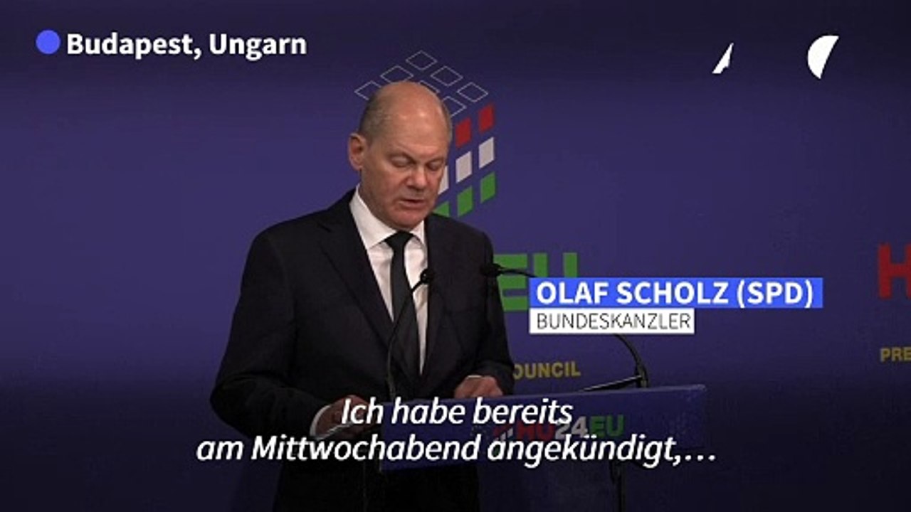 Scholz bereit zu Gesprächen über Termin für Neuwahl