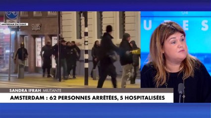 Sarah Ifrah témoigne de sa peur face aux images des agressions à Amsterdam