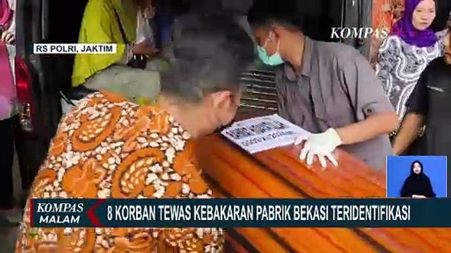 Update! 8 Korban Tewas Kebakaran Pabrik Bekasi Teridentifikasi, Jenazah Dimakamkan
