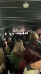 Des tags inscrits à l’université Lyon III contre la venue de Yaël Braun-Pivet -