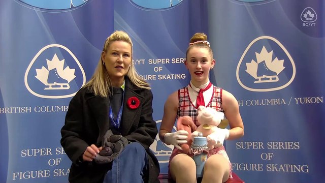 Pre Novice Women Short Program (Part 1 -32) 2025 Skate Canada BC/YT Super Series Sectionals - Meeker Arena (13)