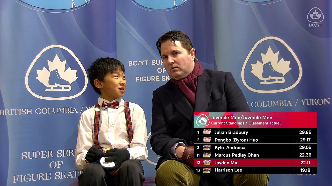 Juvenile Men (Skaters 14-18) 2025 Skate Canada BC/YT Super Series Sectionals - Meeker Arena