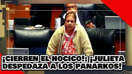 ¡Cierren el hocico! ¡Julieta Ramírez y Noroña despedazan a los narko panistas por atacar a la 4T!