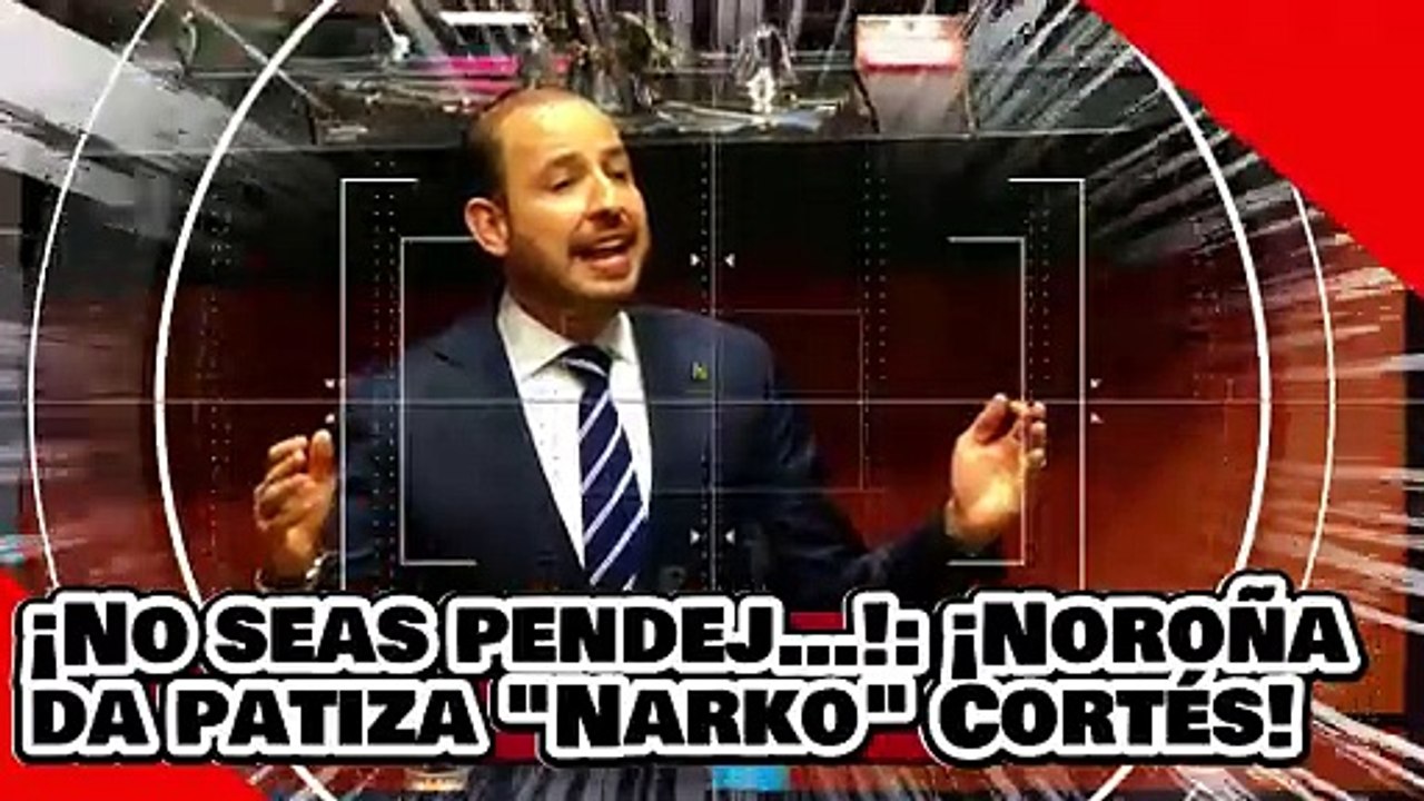 ¡No seas pendej…! ¡Noroña le da una brutal patiza Narko Cortés por pedir un golpe de estado!
