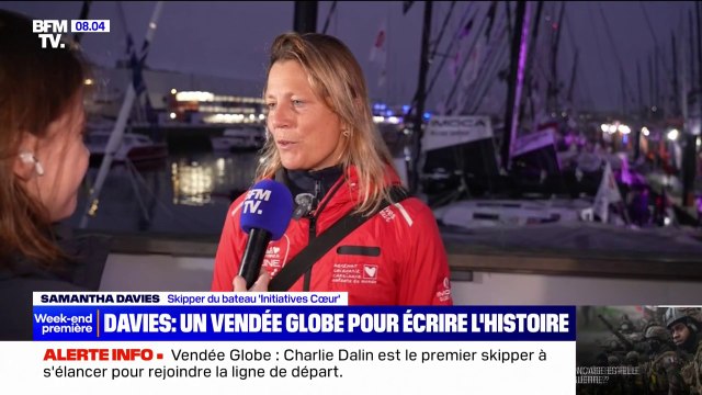 Vendée Globe: J'ai hâte de partir , déclare Samantha Davis à H-5 avant le départ