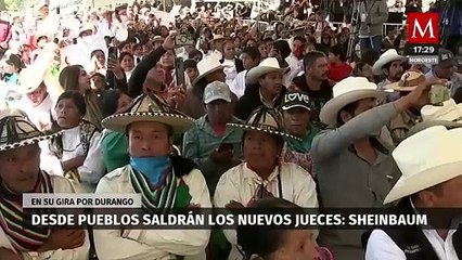 Presidenta Sheinbaum propone que nuevos jueces surjan desde los pueblos con la reforma judicial
