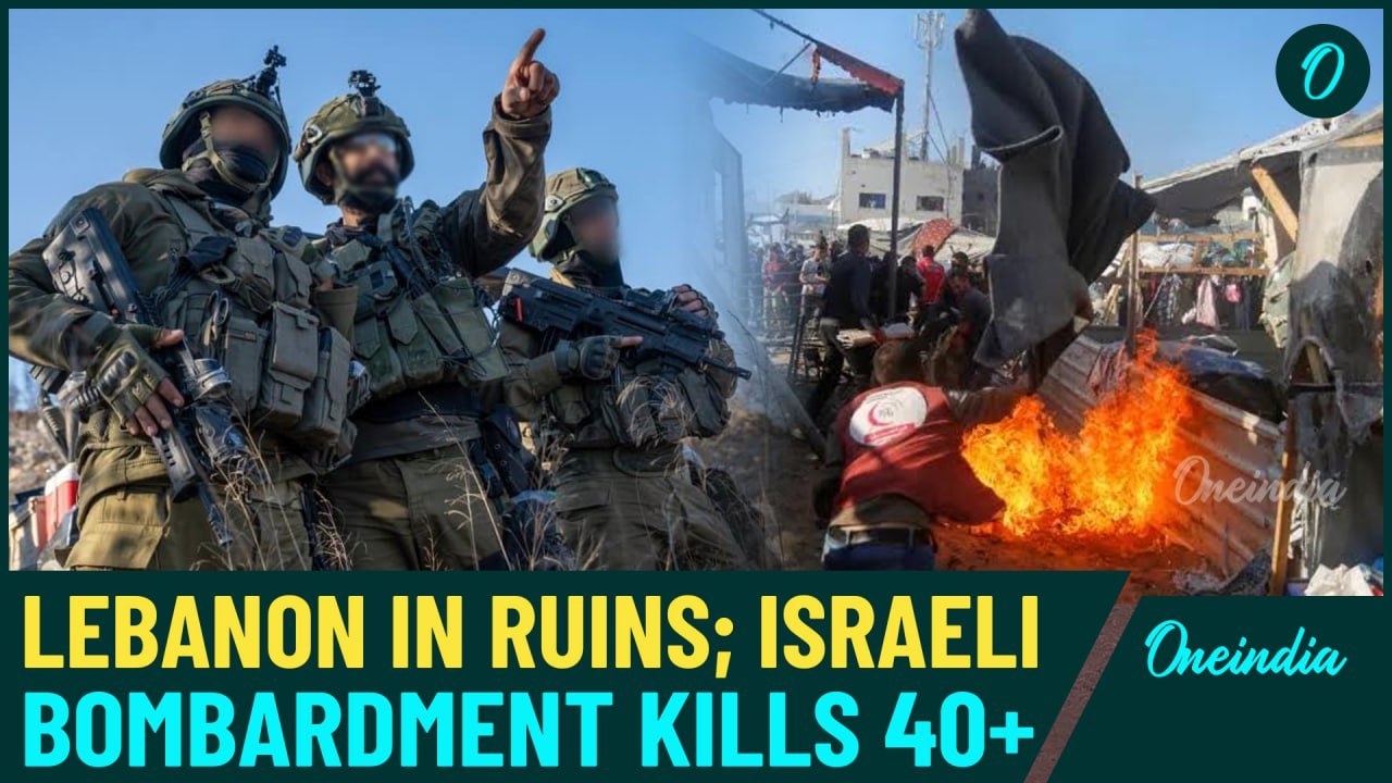 Heavy Bombardment Hits Beirut & Southern Towns: At Least 40 Killed in Israeli Airstrikes on Lebanon