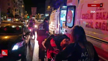 Bursa'da 2 motosikletli kafa kafaya çarpıştı