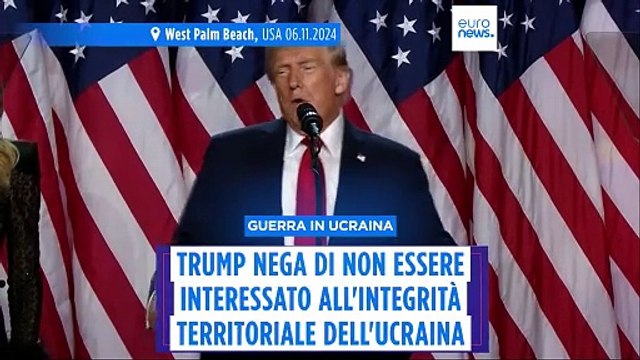 Pace in Ucraina senza ripristino territori: team di Trump smentisce voci su presunto piano