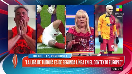 Diego Díaz, periodista deportivo: "Mauro Icardi va a estar afuera de la cancha durante meses"