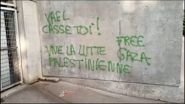 « Israël criminel, Yaël complice » : des militants propalestiniens manifestent contre la venue de Yaël Braun-Pivet à Lyon