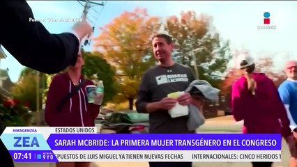 Sarah McBride, la primera mujer transgénero en el Congreso de EE.UU.