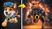 Paw Patrol vs. FNAF: The Ultimate Battle! 🐶👾 See Cute Pups Transform into Terrifying Monsters!