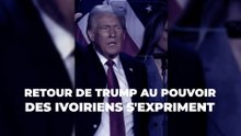 Le retour de Donald Trump à la maison blanche, les Ivoiriens s'expriment