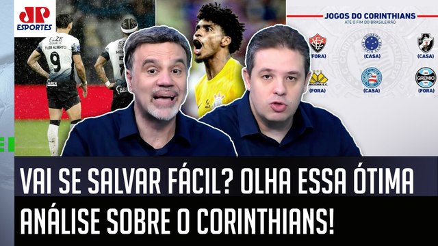 É MATEMÁTICO! Pro Corinthians ESCAPAR DO REBAIXAMENTO, vai PRECISAR de... OLHA ESSA ANÁLISE!