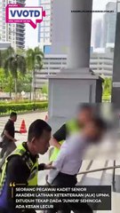 Seorang pelajar dari Universiti Pertahanan Nasional Malaysia (UPNM) dihadapkan ke Mahkamah