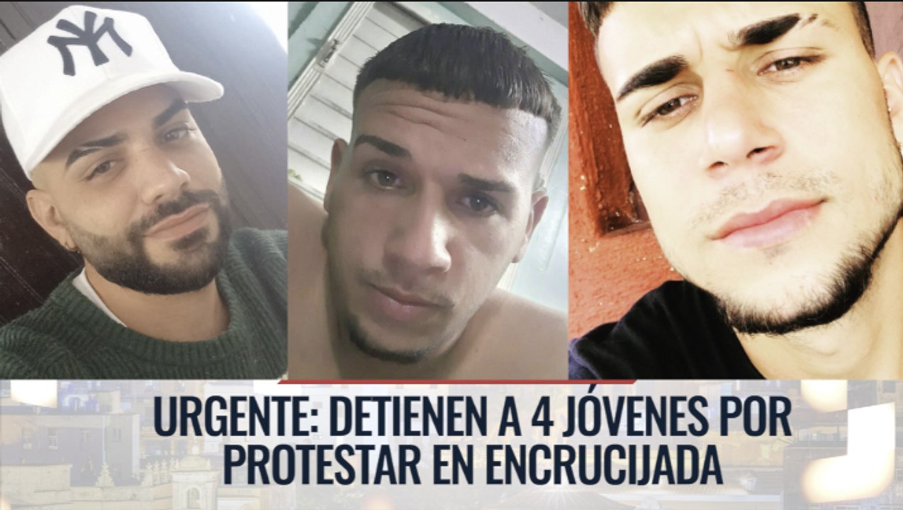 Urgente: Detienen a 4 jóvenes por protestar en Encrucijada