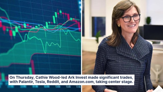 Cathie Wood's Tech Rotation: Amazon Mega-Buy While Tesla, Reddit And Palantir Get Axed