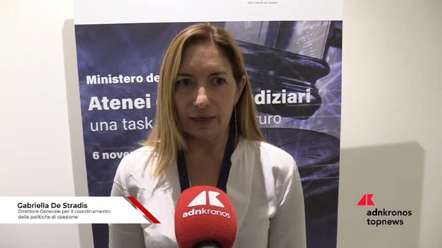 Giustizia, De Stradis (DGPC): “Task force ha avuto ampia risonanza tra uffici giudiziari”