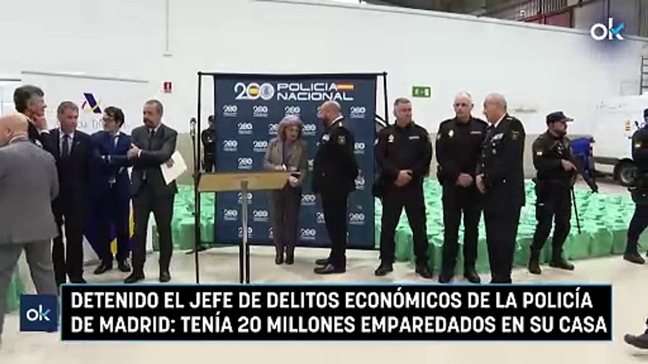 Detenido el jefe de delitos económicos de la P...