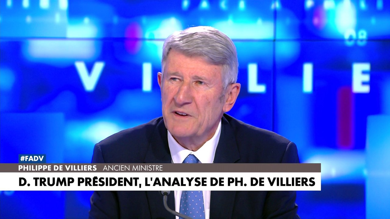 Philippe De Villiers évoque la défaite du wokisme à travers l'élection présidentielle américaine