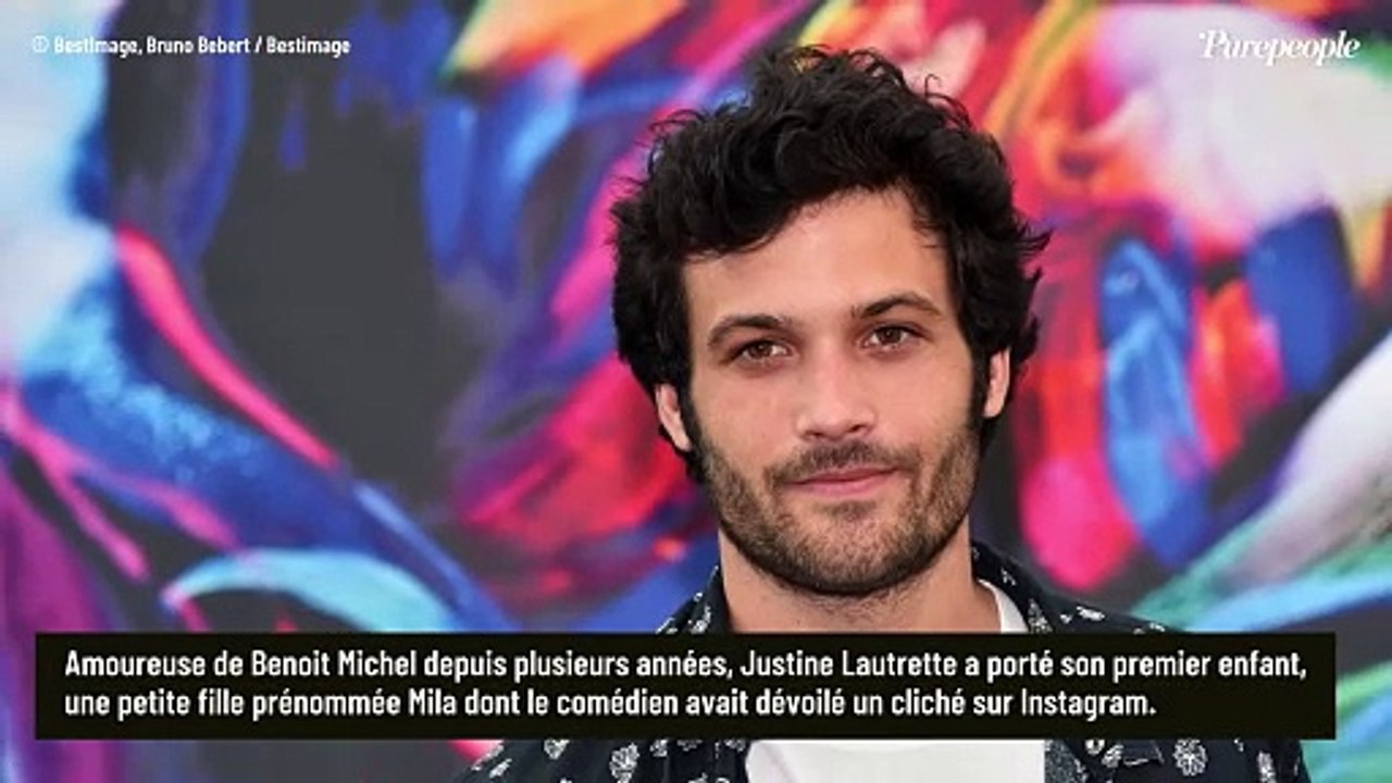 Benoît Michel (Astrid et Raphaëlle) en couple avec Justine, une belle comédienne qui est la mère de sa fille