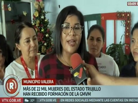 Trujillo | Féminas del municipio Valera son beneficiadas con formación a través de la GMVM