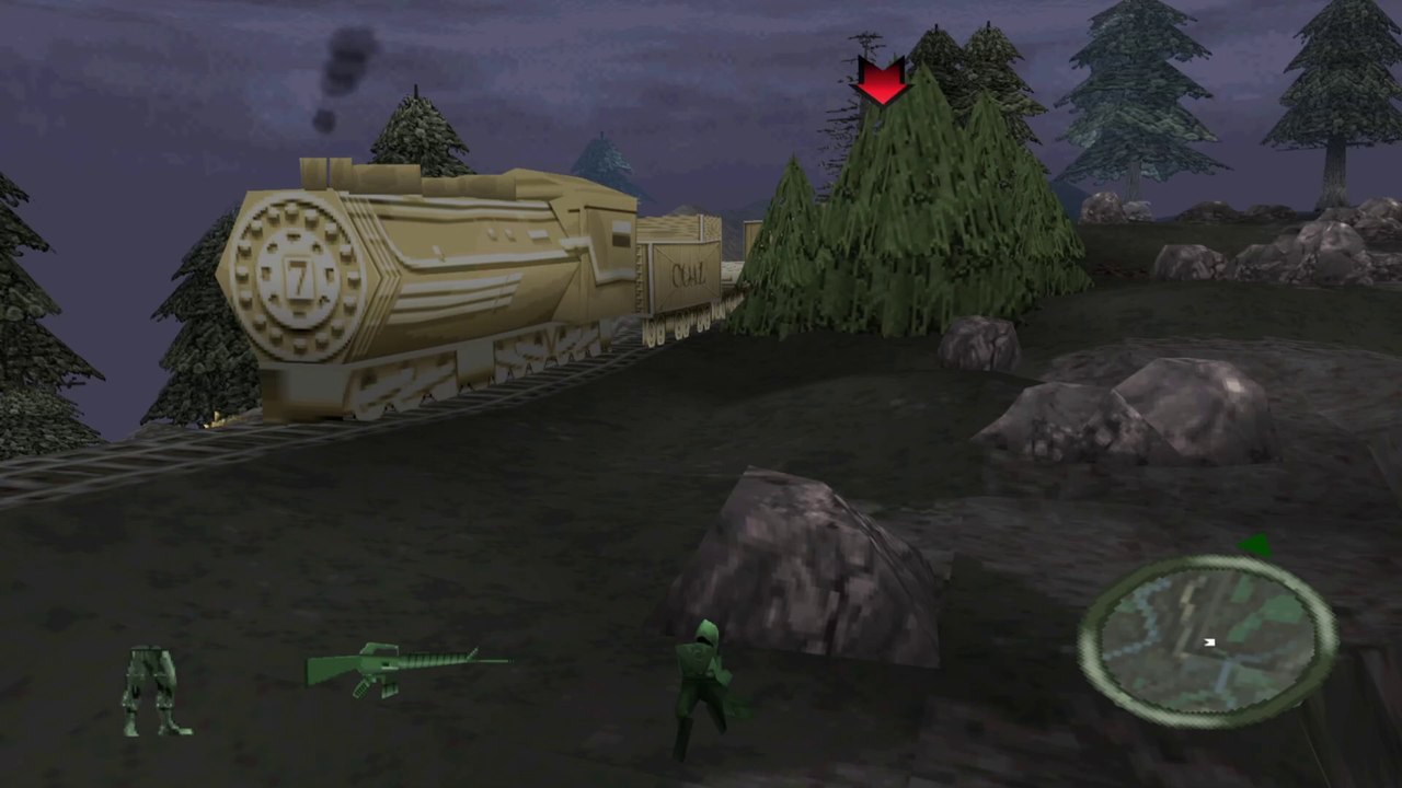 Army Men: World War: Land Sea Air - 3 - Take out Train. Operation: Steel Tiger