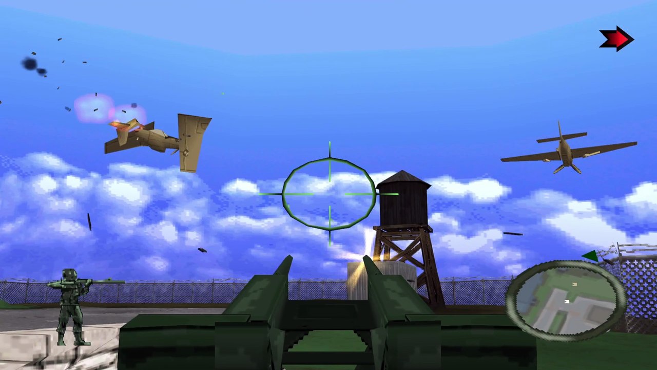 Army Men: World War: Land Sea Air - 4 - Defend the Airfield. Operation: Phoenix.