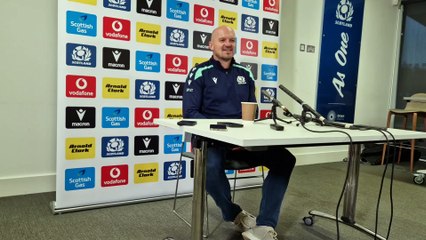 Gregor Townsend on Scotland v South Africa