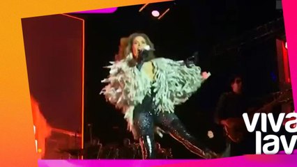 Gloria Trevi recibe a Wendy Guevara en show de CDMX