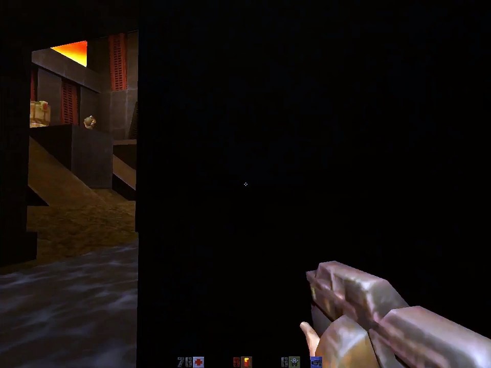 Quake 2 in Windows 98 using PCI-E GPU! This is insane: 950 FPS!