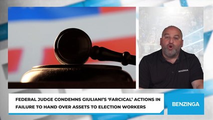 ​​Federal Judge Condemns Giuliani's 'Farcical' Actions In Failure To Hand Over Assets To Election Workers