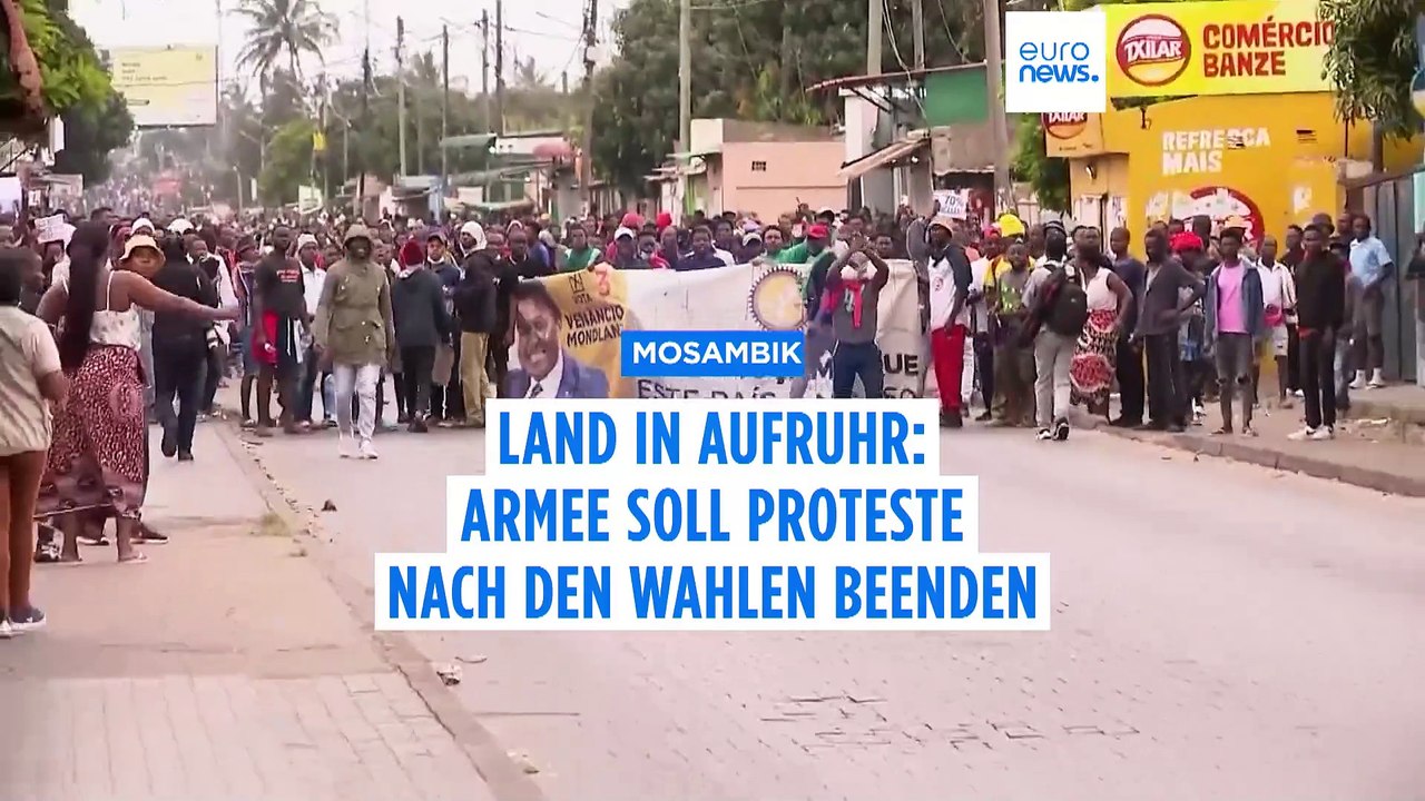 Mosambik: Armee und Proteste nach umstrittener Wahl
